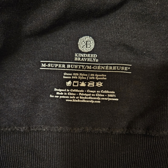 Kindred Bravely Sublime Hands-free Nursing and Pumping Bra Medium Super Busty - Picture 3 of 5